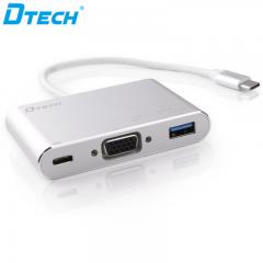 DTECH DT-T0023 TYPE-C TO VGA+PD+USB3.0 CONVERTER Producers