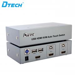 Top-selling DTECH DT-8121 USB/HDMI KVM Switch 2 to 1