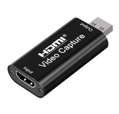 High Quality DTECH HD mini 1080p 4k portable live recording USB hdmi video capture card for TV computer