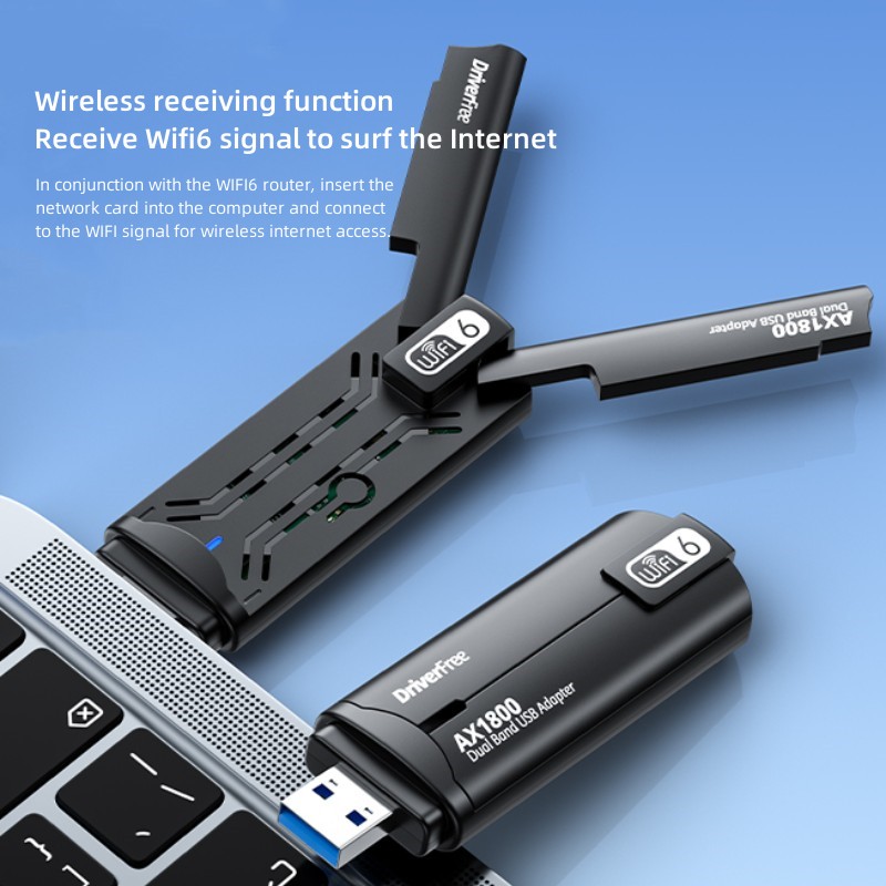 محول USB ثنائي النطاق بطول 1800 متر