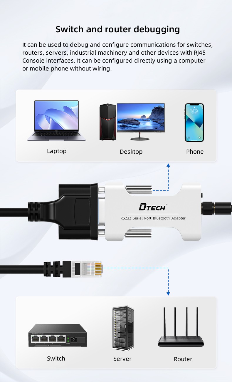 محول USB بمنفذ تسلسلي BT