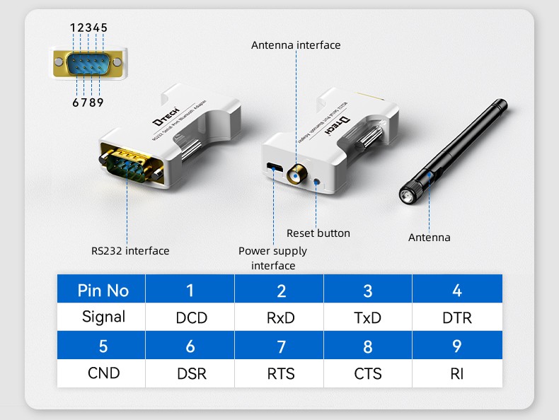 محول USB بمنفذ تسلسلي BT