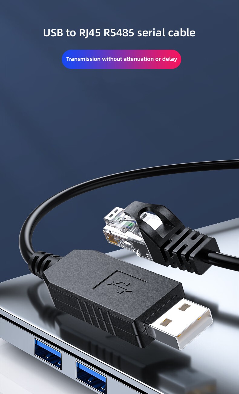 USB إلى RJ45 RS485 كابل تسلسلي