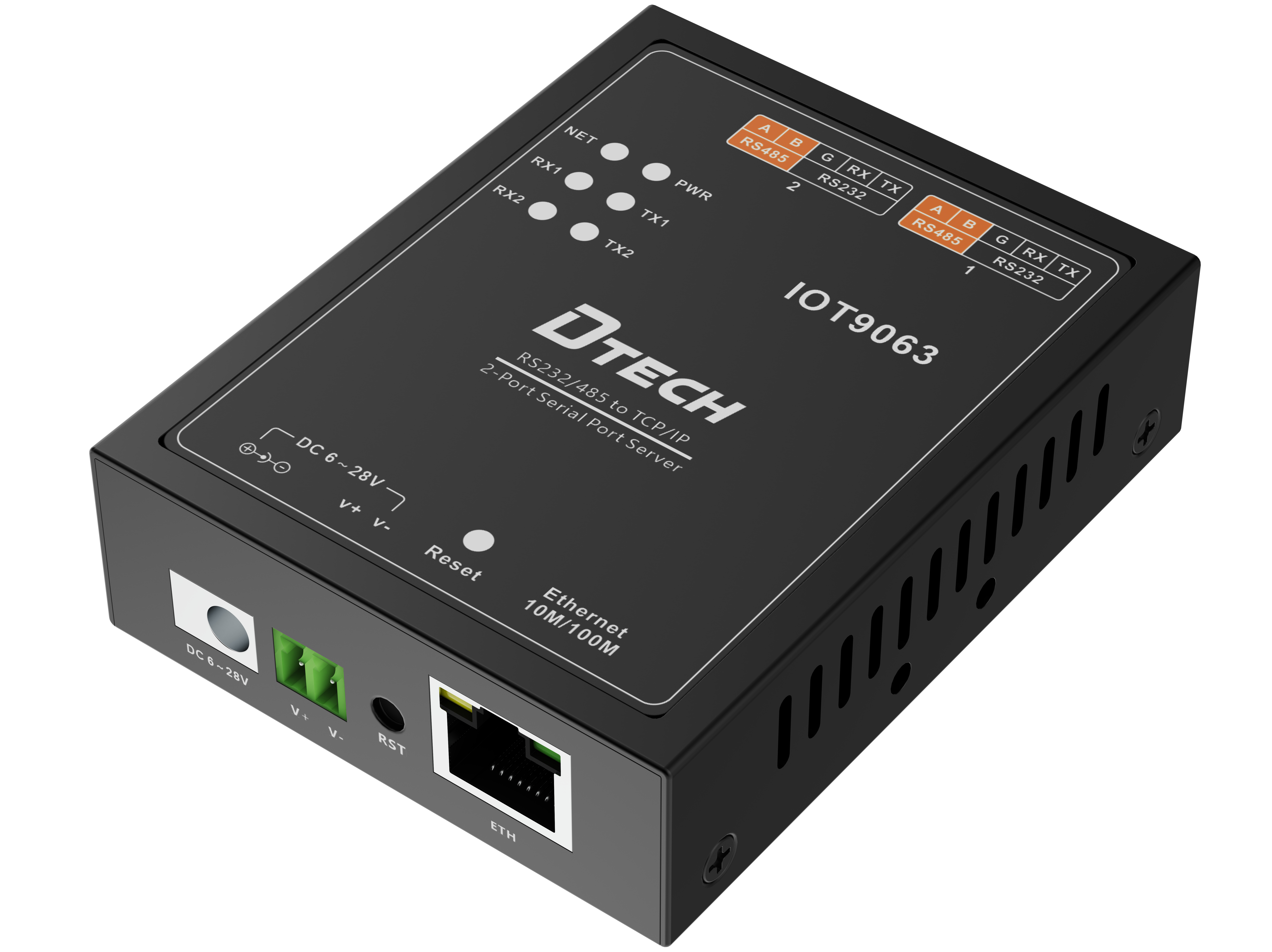 RS232 RS485 to TCP/IP Ethernet Serial Server Converter
