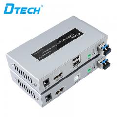 High Grade DTECH DT-7059 HDMI KVM Fiber Optic Extender 20KM