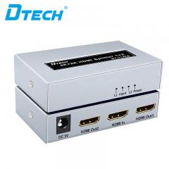 High Grade DTECH DT-7142A 4Kx2K HDMI SPLITTER 1x2