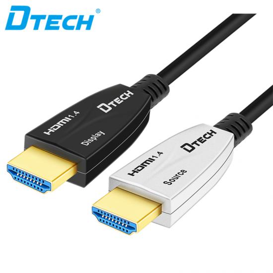 مبيعا dtech dt-hf557 كابل الألياف HDMI v1.4 25m