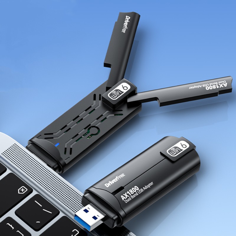 افتتاح عصر الشبكة اللاسلكية عالية السرعة، تم إطلاق بطاقة الشبكة اللاسلكية مزدوجة النطاق USB3.0 AX1800M!