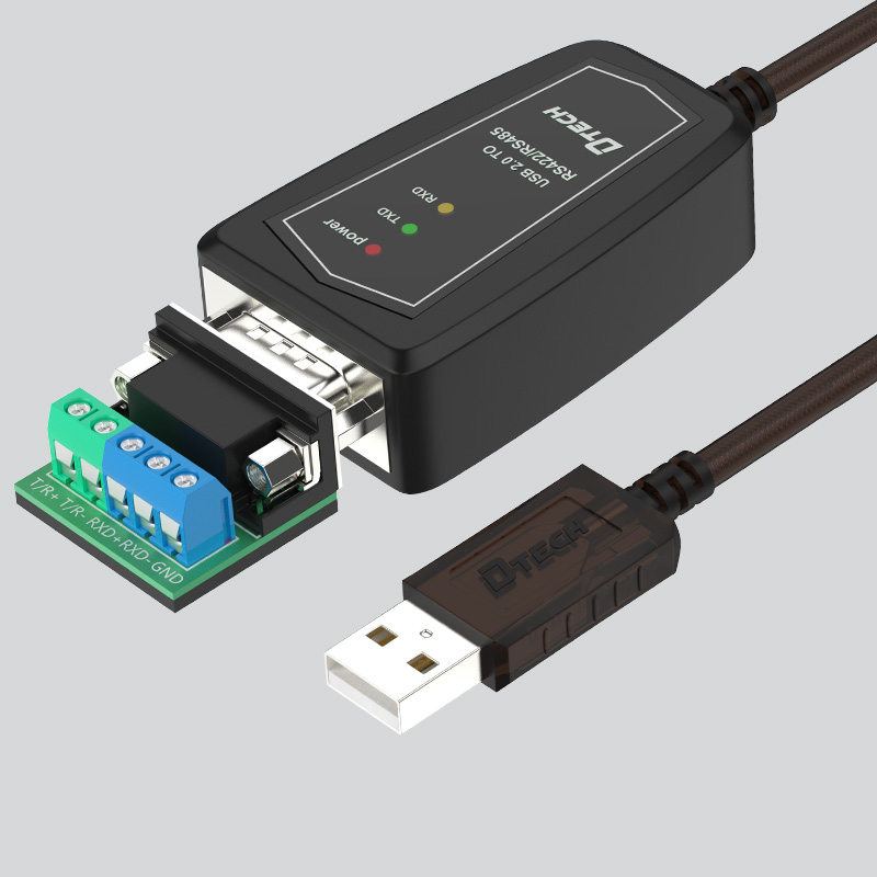 محول DTECH العالمي من USB 2.0 إلى RS422 RS485