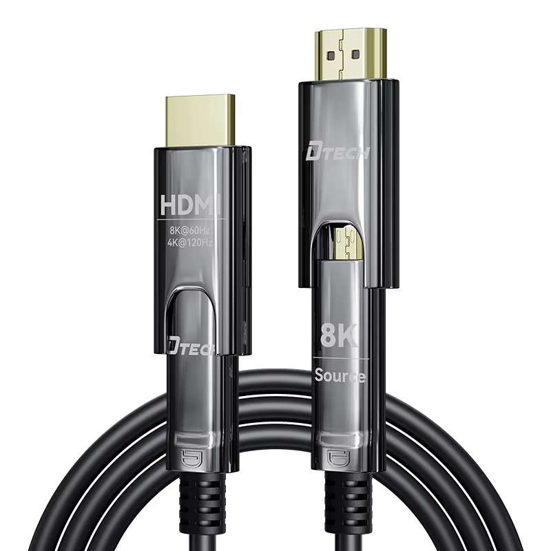 كابل ألياف بصرية 8K HDMI 2.1 D-A